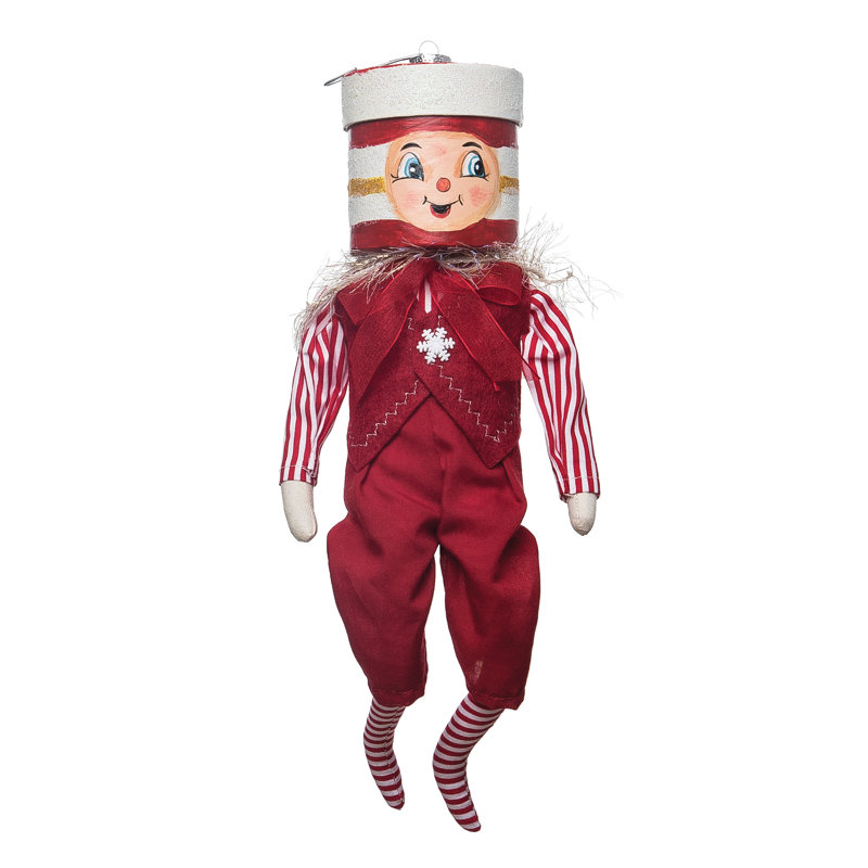 Micah Joe Spencer Gathered Traditions Christmas Art Doll Figure