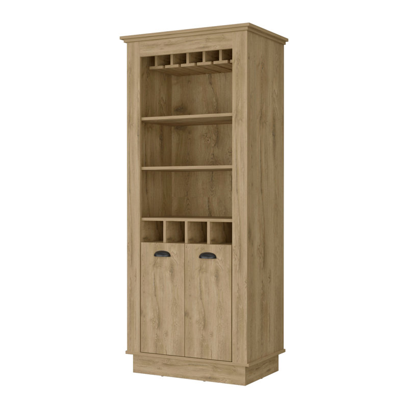 Ashur 29.4'' Bar Cabinet, Beige
