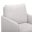 Fauteuil d'allaitement en chenille gris clair Nancy-131470875
