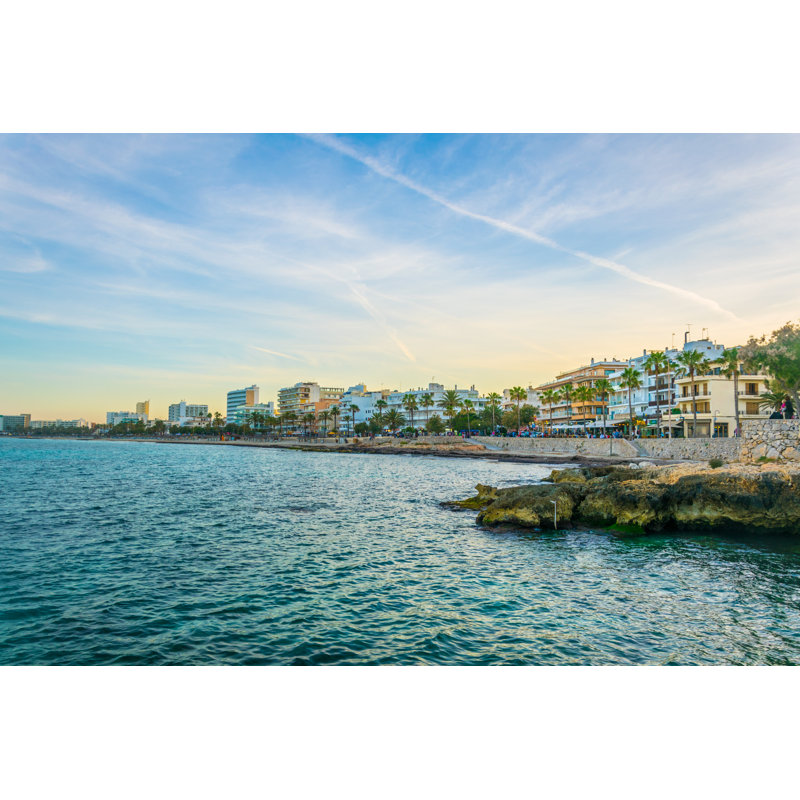 Cala Millor, Mallorca, Spain by Trabantos - Wrapped Canvas Print, 30cm H x 46cm W