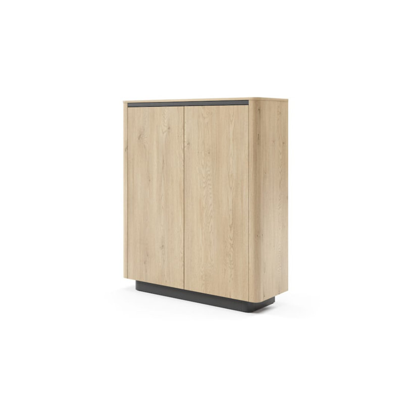 Takuya 113cm W Manufactured Wood Bedside Table