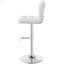 Tabouret de bar ajustable blanc (ensemble de 2)