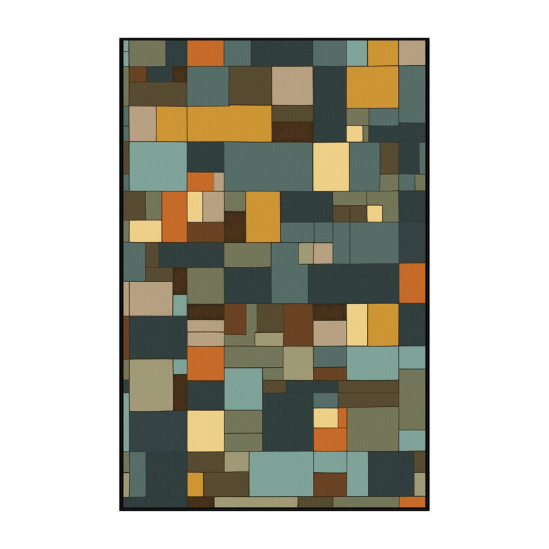 Landscape Layers Rug, Rectangle 2' x 3'