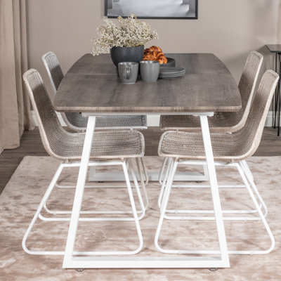 Nevis Butterfly Leaf Dining Set