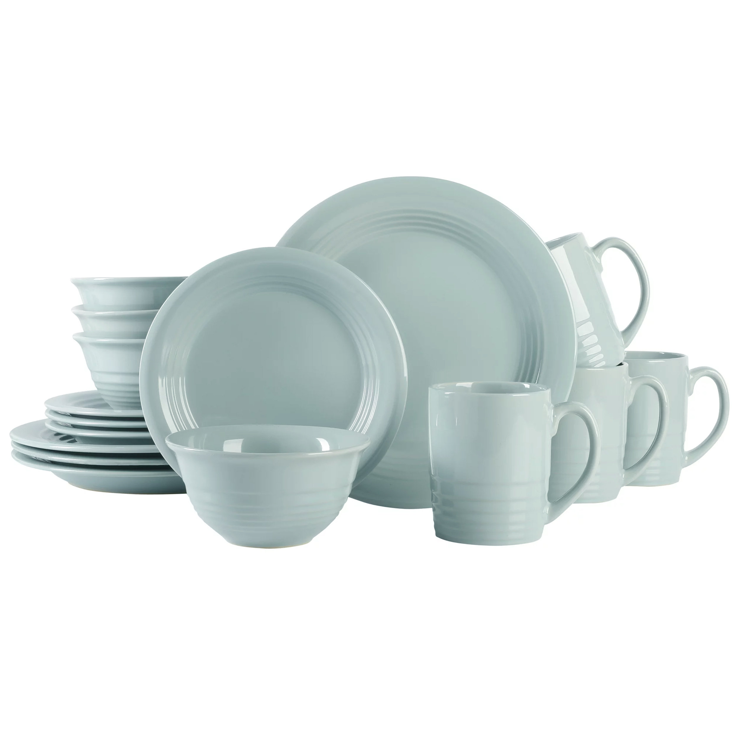 Martha Stewart Stoneware Dinnerware Set Service for 4 Wayfair