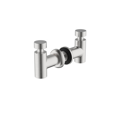 Fendley Through-Glass Double Wall Mounted Robe Hook