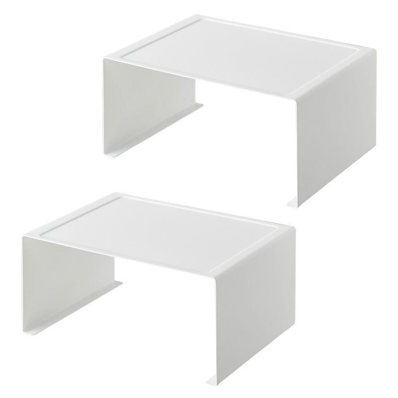 Support à épices empilable, H 5,51 po x l 12,01 po x P 5,51 po, Noir