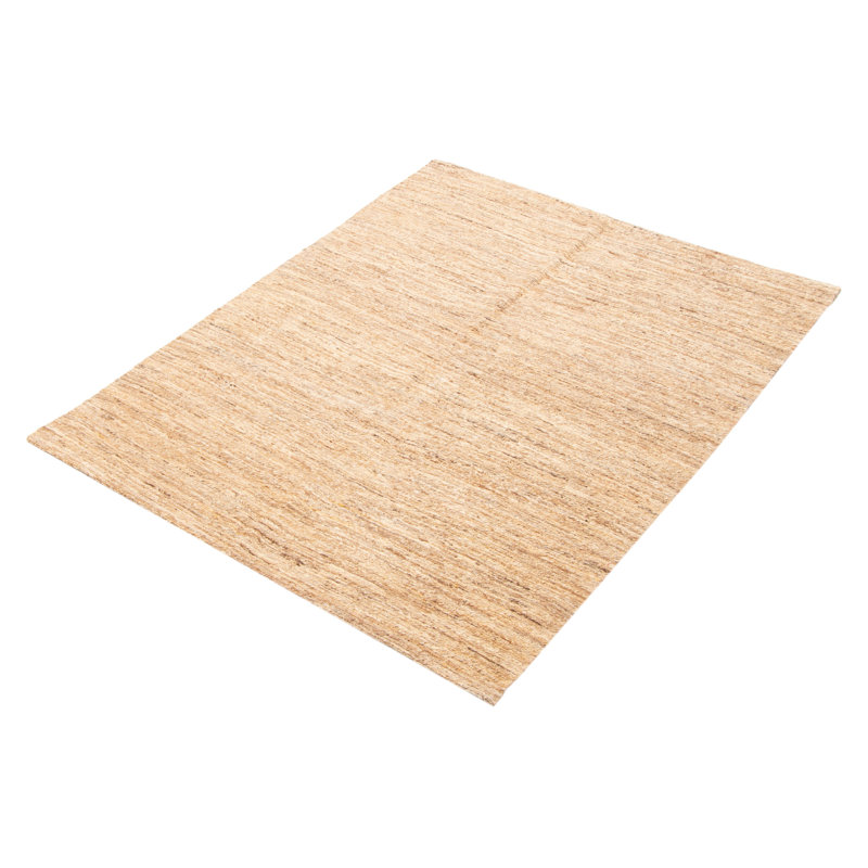 Tapisserie naturelle brun clair Kilim 5 pi 1 po x 6 pi 7 po