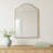 Naja Stainless Steel Arch Wall Mirror
