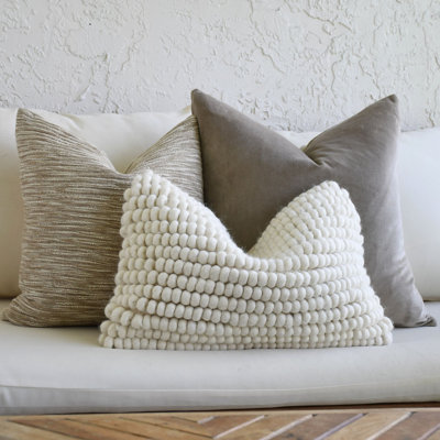 Velvet with Textured & Lumbar Bundle