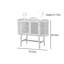 Armoire d'appoint simple et moderne en rotin