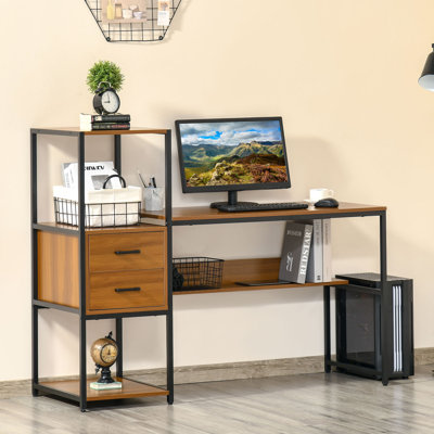 Jorman Metal Base Computer Desk