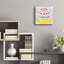  Art mural en verre «Bday Cake» par Erin Clark, 12 po x 12 po