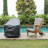 Bristol Teak Outdoor Adirondack Chair Free Patio Cover