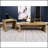 Rectangular Engineered Wood Coffee Table With Rustic Charm And Sturdy Construction For Modern Living Spaces