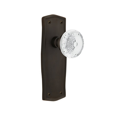Prairie Plate with Crystal Meadows Knob