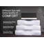 Oreiller en mousse à mémoire de forme Contour de taille standard - Support de cou ergonomique réglable, infusée de gel rafraîchissant, housse en coton biologique (paquet de 1)-432361736