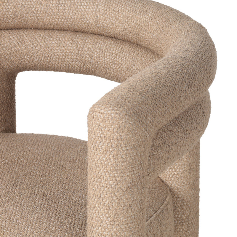 Tacova Dining Chair-Surrey Cocoa, Charter Oatmeal