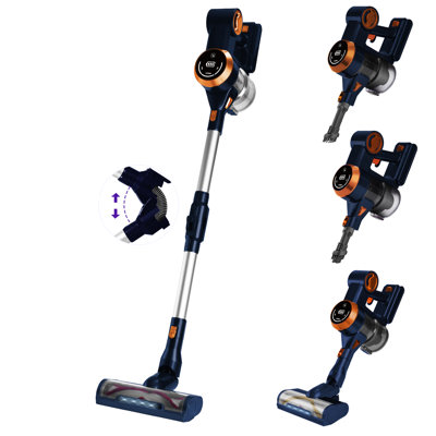 Nicebay Cordless Vacuum Cleaner, 25kpa Super Suction 280w High-speed Brushless Motor Cordless Stick Vacuum, Detachable Battery Up To 50min Runtime Vac -  1683906630