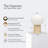 Neptune 12" LED Table Lamp With Natural Travertine Stone Base