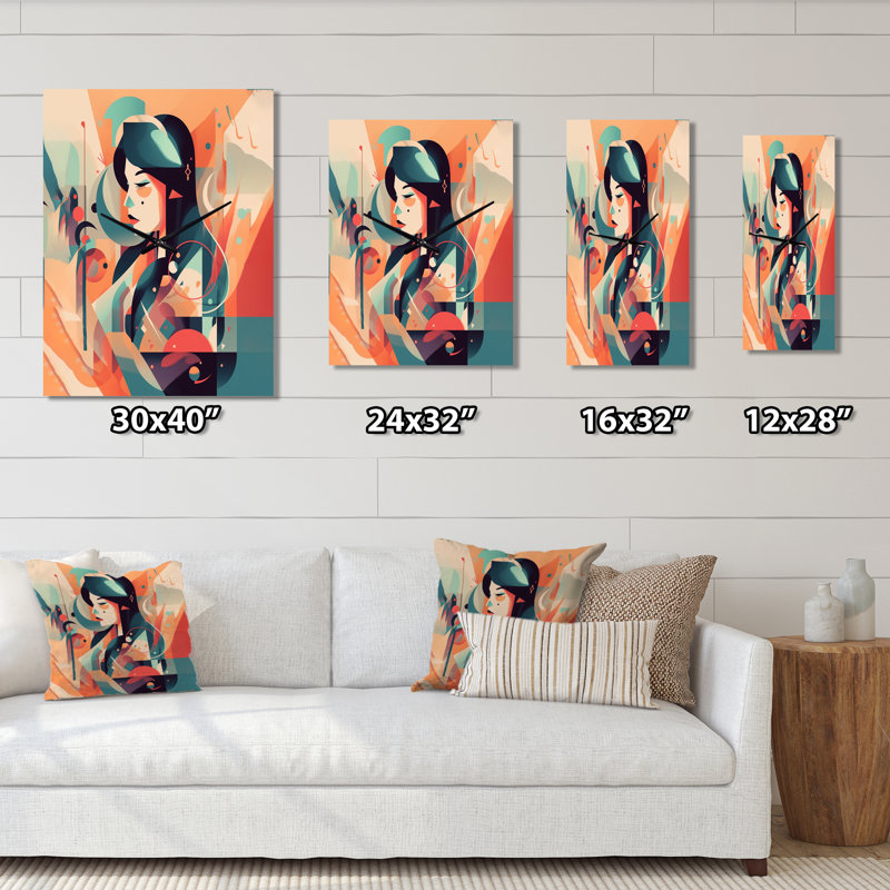 Irland - horloges murales Pop Art, H 40 po x l 30 po x P 1 po