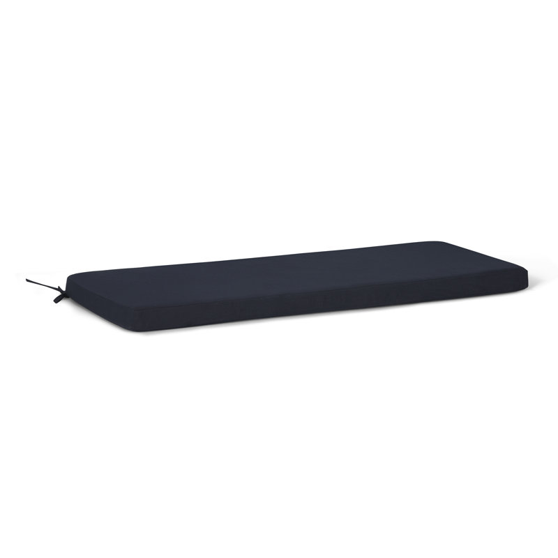 Forellen Outdoor 2.5'' Seat Cushion, 54" x 18.50", Navy Blue
