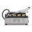 Waring 7.75 in. Cast Iron Non Stick Electric Grill Sandwich Maker & Panini Press with Lid