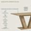 Tavaris Oak Dining Table-1984766505