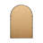 Jakanye Metal Arch Window Pane Wall Mirror