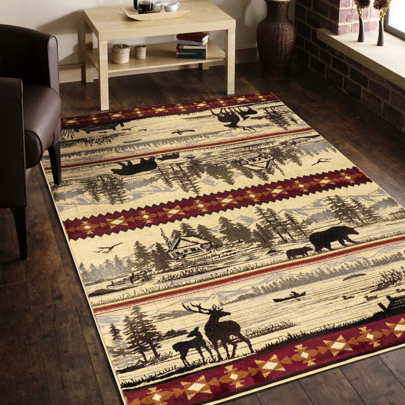 Tapis de 0,4 po d'épaisseur, résistant aux taches et à la décoloration, Tapis de couloir 2 pi 7 po x 7 pi 5 po