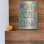 «Pop Fizz Clink» par Michal Loren, art mural en métal, 12 po x 16 po-132198828