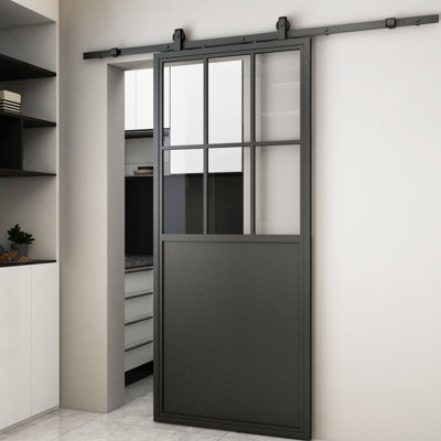 San Leandro Metal Sliding Door