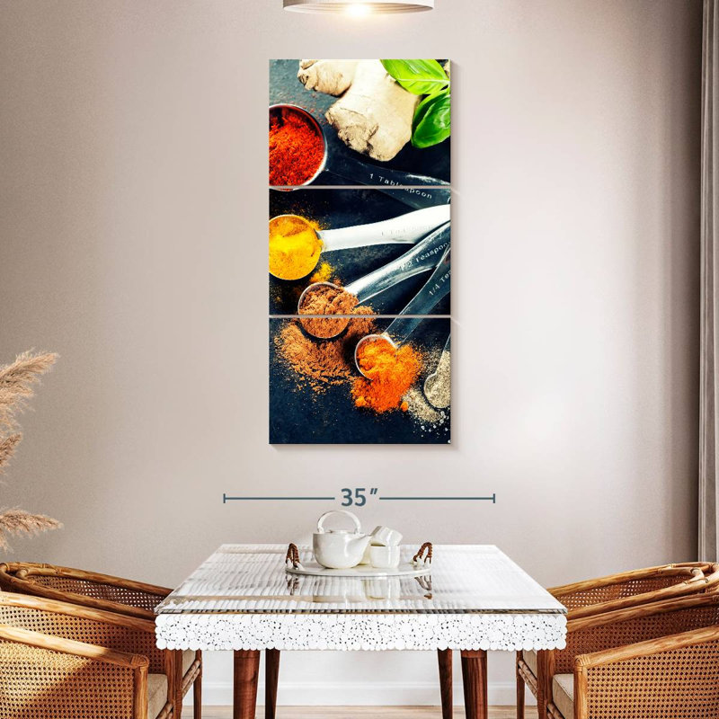 Common Spices, 52" H x 24" W