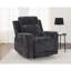 Fauteuil inclinable électrique capitonné Patrick-133259267-133259266