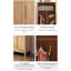 Armoire moderne et simple en pin écossais de Mongolie