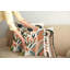 Ensemble de 2 housses de coussin Ambesonne Monstera - vert beige et orange brûlé-99019798-99019800