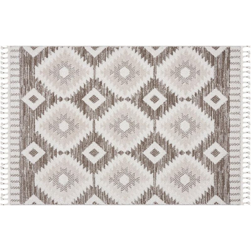 Mcniel Geometric Indoor Rug, Rectangle 8' x 10'