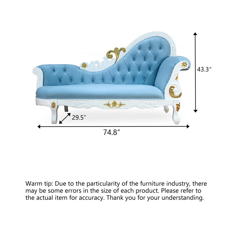 Canapé inclinable en tissu de style européen