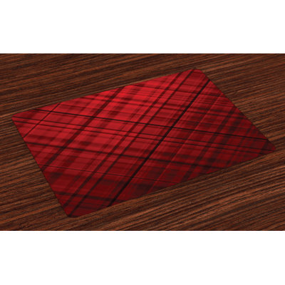 Jain Scottish Kilt Pattern Placemat