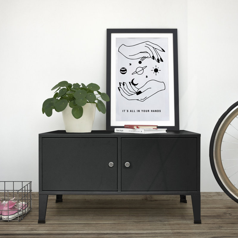 Barwell 78cm Sideboard, Black