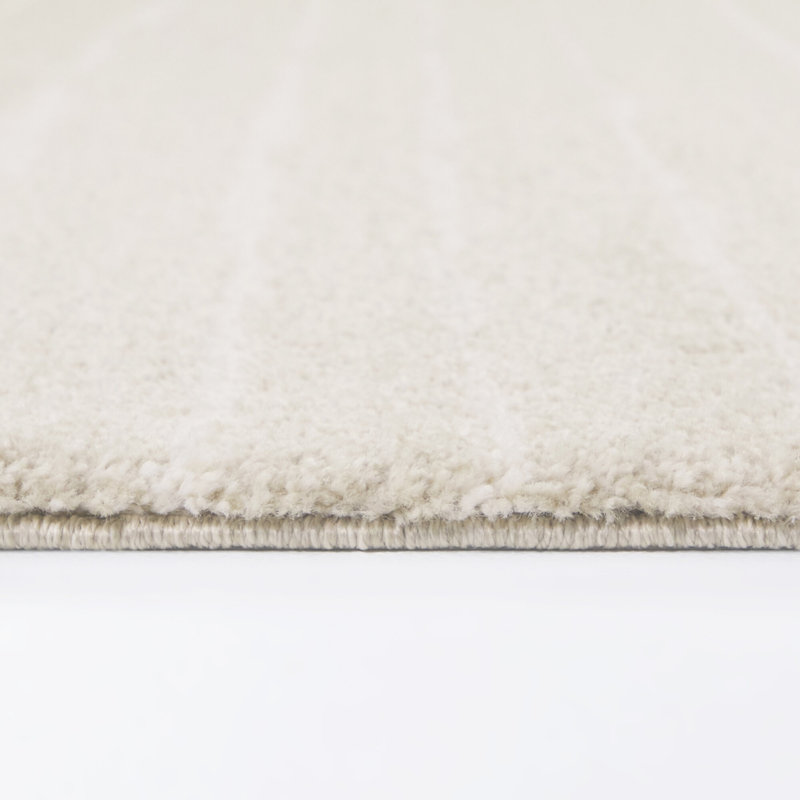 Tapis beige / crème Carreno, Rectangle 7 pi 10 po x 10 pi