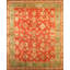 Antique Large Donegal - Arts & Crafts Ireland Knotted Rug