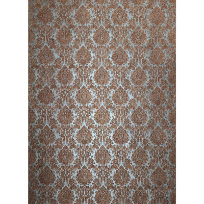 Papier peint imitation damas victorien