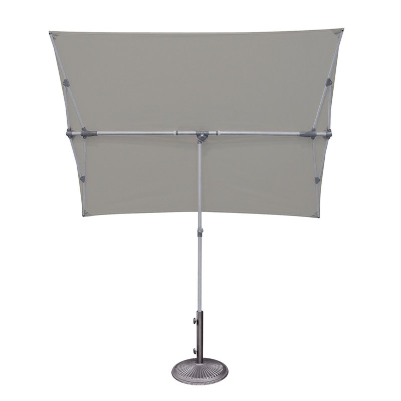 59.4'' x 83.16'' Rectangular Market Umbrella, Stone