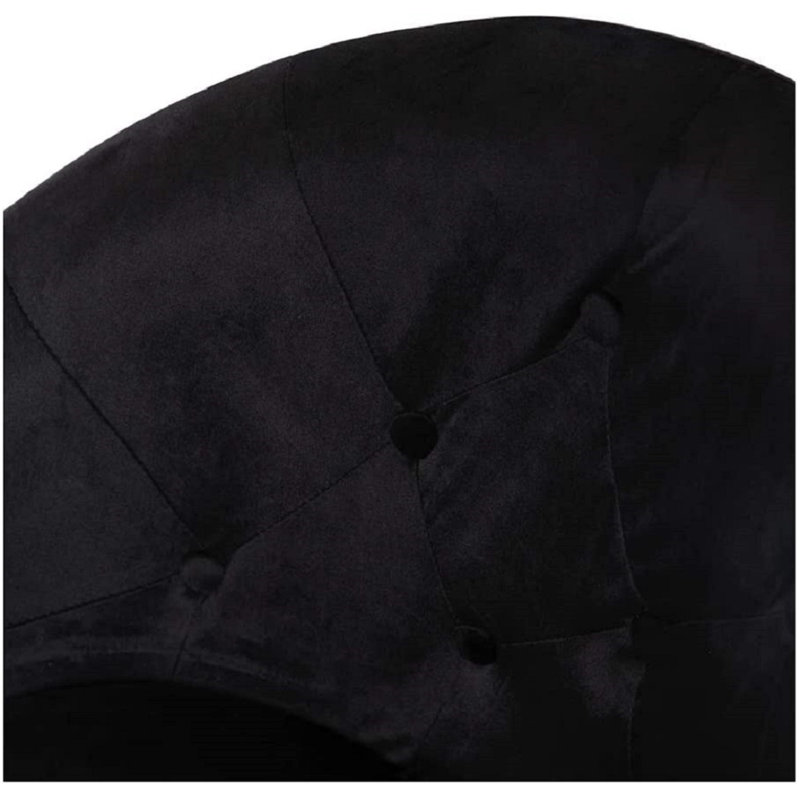 Fauteuil de coiffeuse Giselle Antoinette, Noir