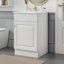 Armoire de meuble-lavabo avec tablette de porte et tablette réglable-2003723806