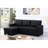 Upholstered Pull Out Sectional Sofa With Chaise