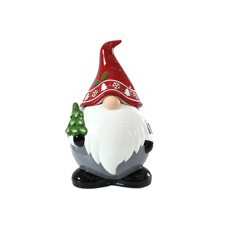Pot à biscuits père Noël gnome
