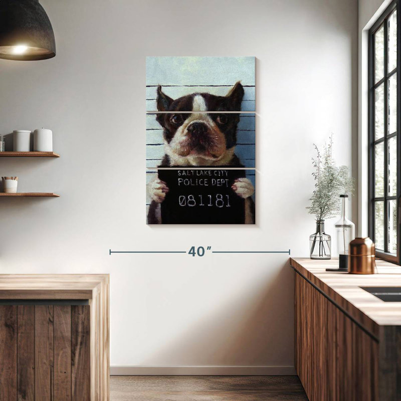 Mug Shot, 38" H x 24" W