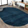 Airidas Solid Low-Pile Navy Rug